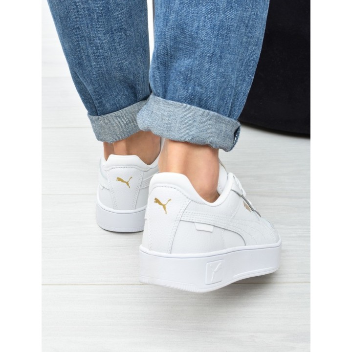 Obuwie młodzieżowe Puma 393846-01 Białe