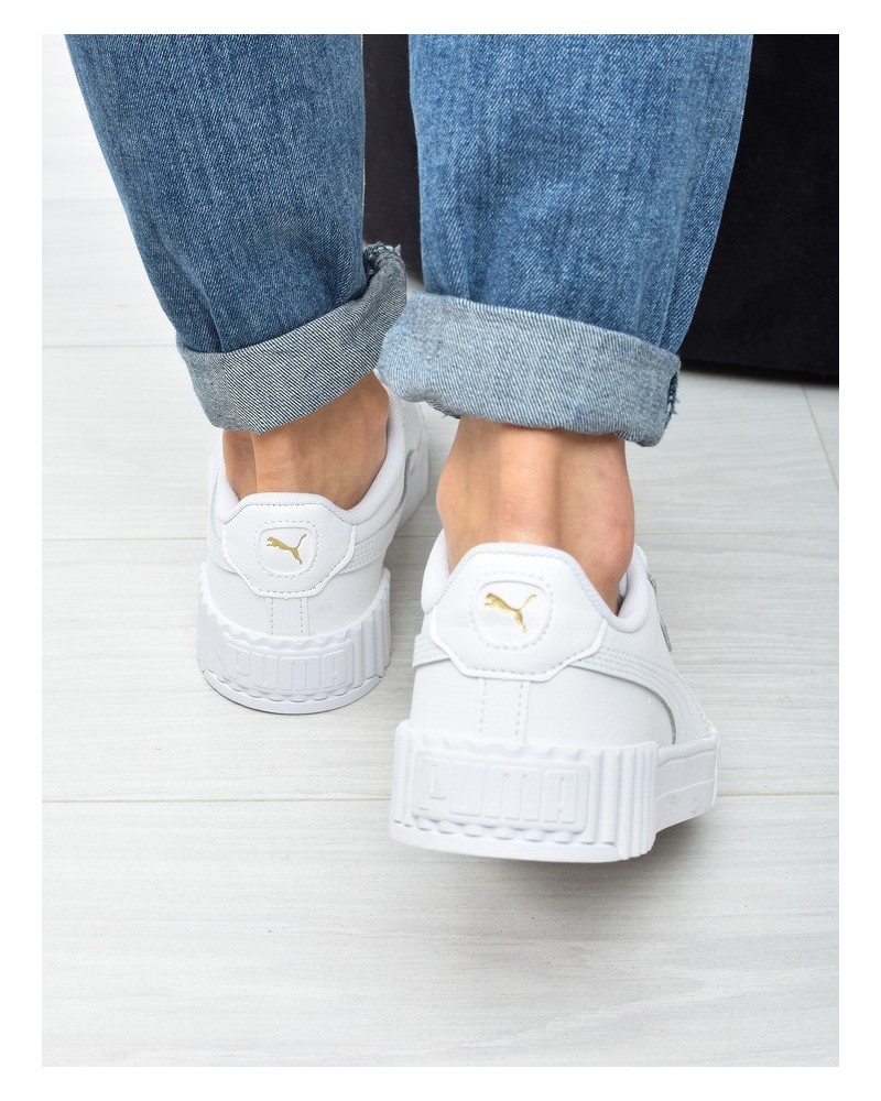 Obuwie młodziezowe Puma 401476-01 Białe