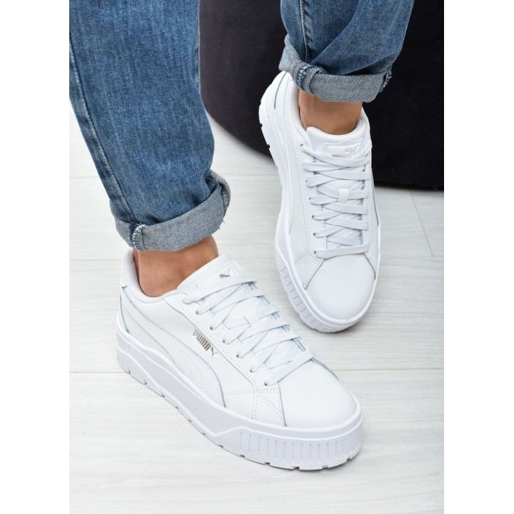 Obuwie młodzieżowe Puma 398878-01 Białe