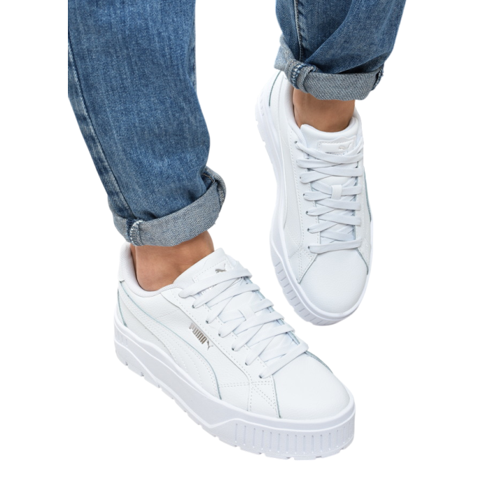 Obuwie młodzieżowe Puma 398878-01 Białe