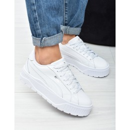 Obuwie młodzieżowe Puma 398878-01 Białe