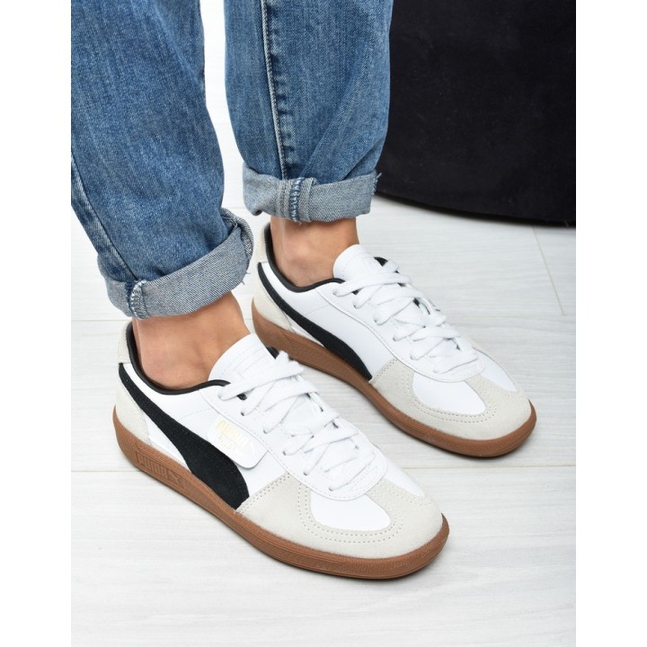 Obuwie młodzieżowe Puma 397275-01 Białe
