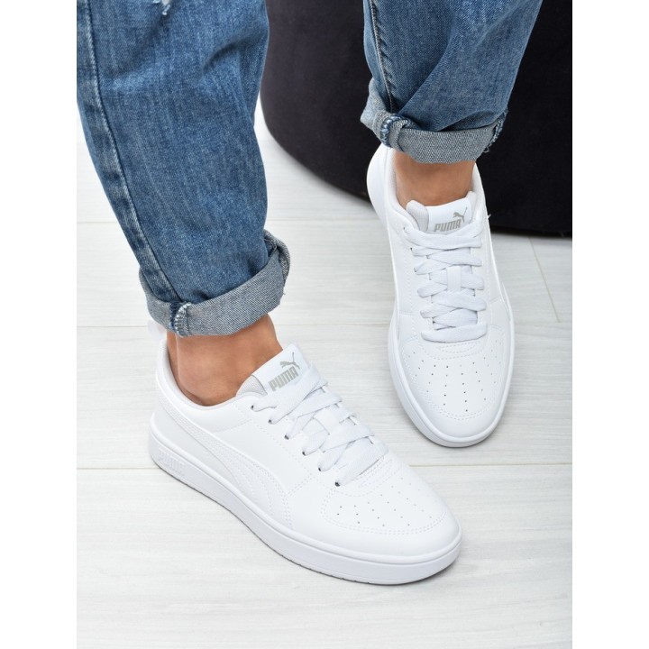 Obuwie młodzieżowe Puma 384311-01 Białe