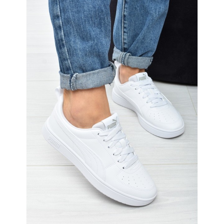 Obuwie młodzieżowe Puma 384311-01 Białe