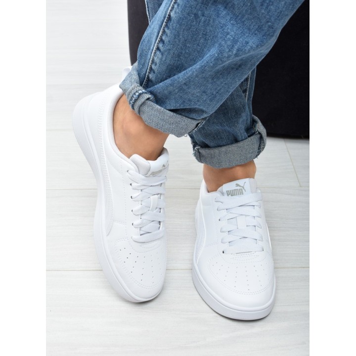 Obuwie młodzieżowe Puma 384311-01 Białe