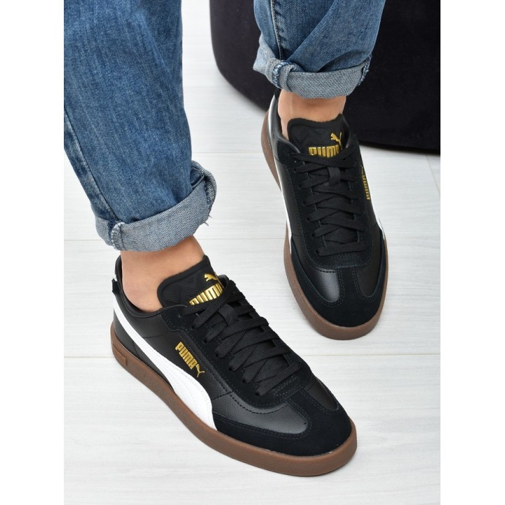 Obuwie młodzieżowe Puma 401489-01 Czarno-Białe