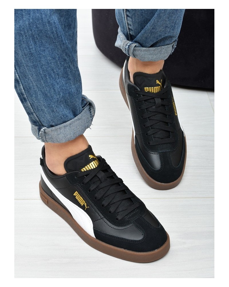 Obuwie młodzieżowe Puma 401489-01 Czarno-Białe