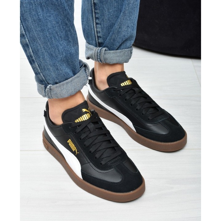 Obuwie młodzieżowe Puma 401489-01 Czarno-Białe