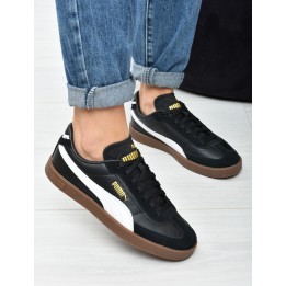 Obuwie młodzieżowe Puma 401489-01 Czarno-Białe