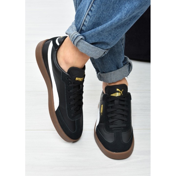 Obuwie młodzieżowe Puma 401489-01 Czarno-Białe