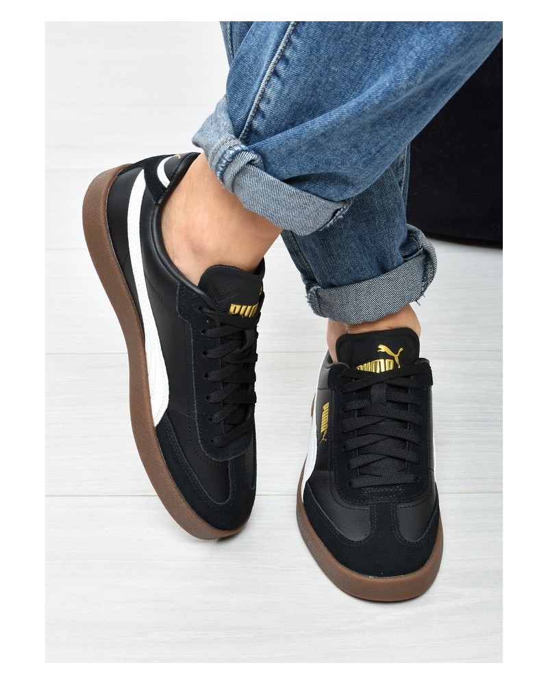 Obuwie młodzieżowe Puma 401489-01 Czarno-Białe