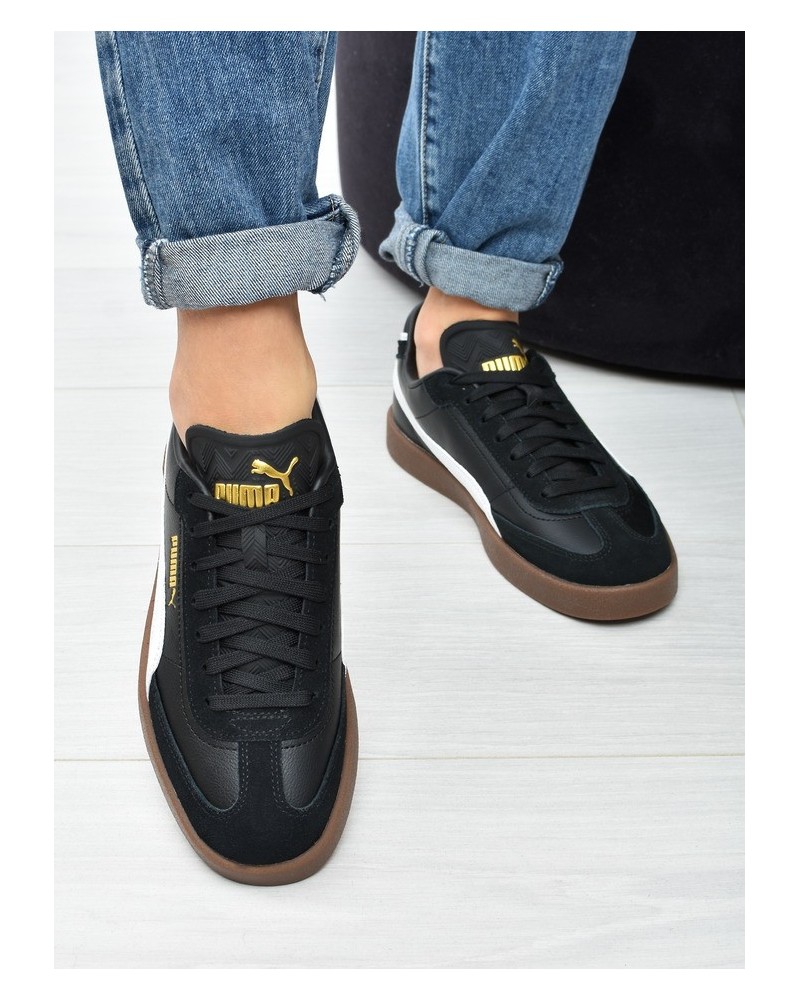 Obuwie młodzieżowe Puma 401489-01 Czarno-Białe