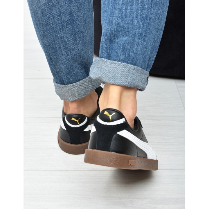 Obuwie młodzieżowe Puma 401489-01 Czarno-Białe