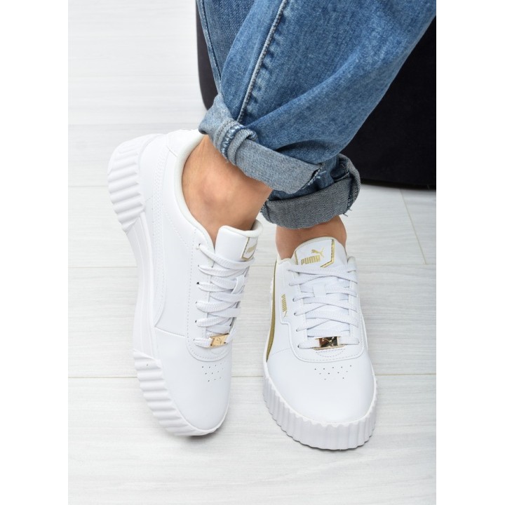 Obuwie damskie Puma 402641-01 Białe