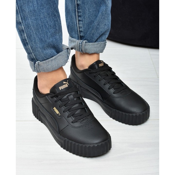 Obuwie młodzieżowe Puma 401476-02 Czarne