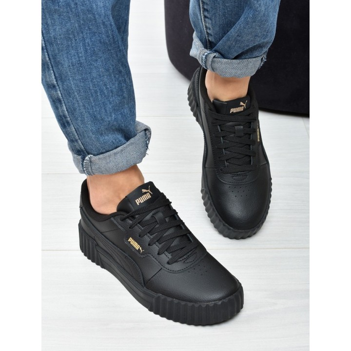 Obuwie młodzieżowe Puma 401476-02 Czarne