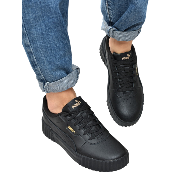 Obuwie młodzieżowe Puma 401476-02 Czarne