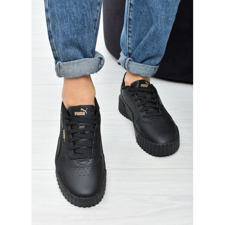Obuwie młodzieżowe Puma 401476-02 Czarne