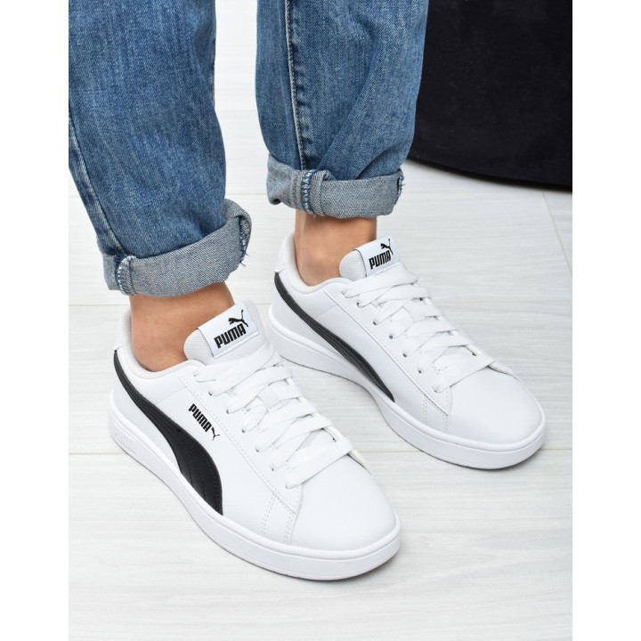 Obuwie młodzieżowe Puma 394252-13 Białe
