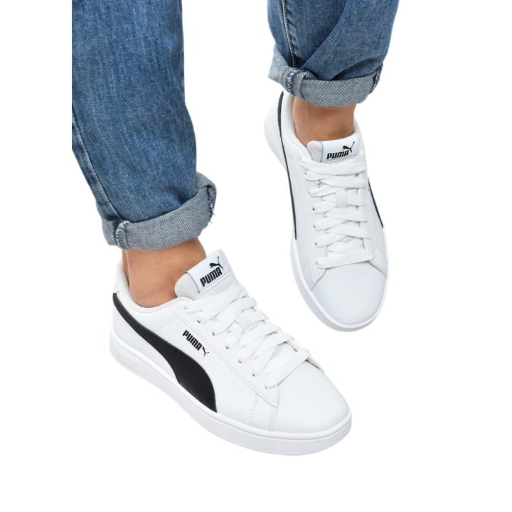 Obuwie młodzieżowe Puma 394252-13 Białe