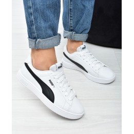 Obuwie młodzieżowe Puma 394252-13 Białe
