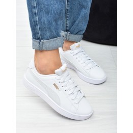 Obuwie młodzieżowe Puma 394252-20 Białe