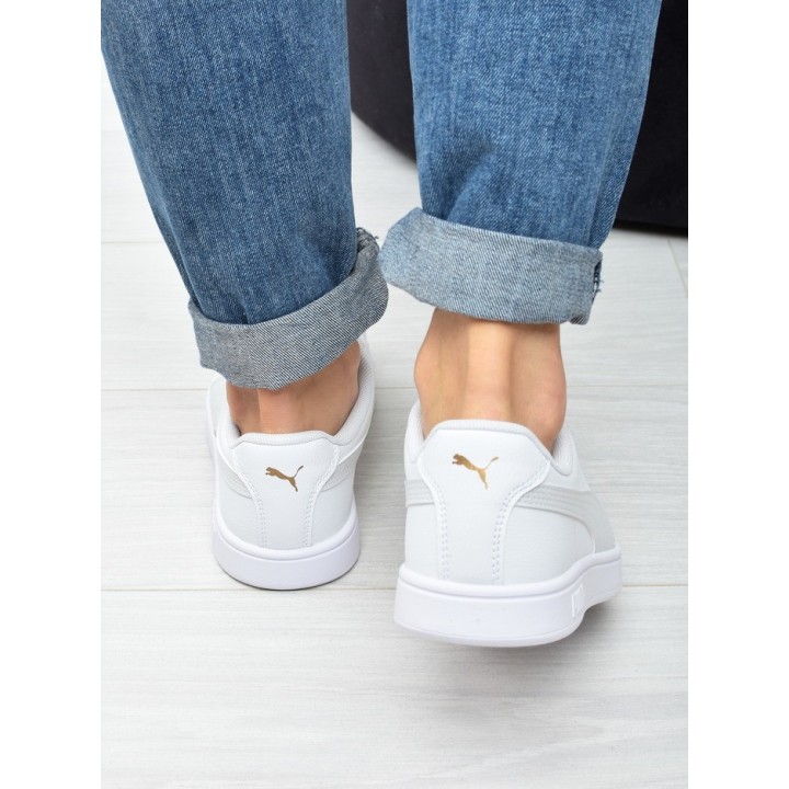 Obuwie młodzieżowe Puma 394252-20 Białe