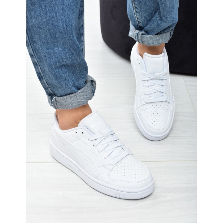Obuwie młodzieżowe Puma 398993-02 Białe
