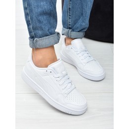 Obuwie młodzieżowe Puma 398993-02 Białe
