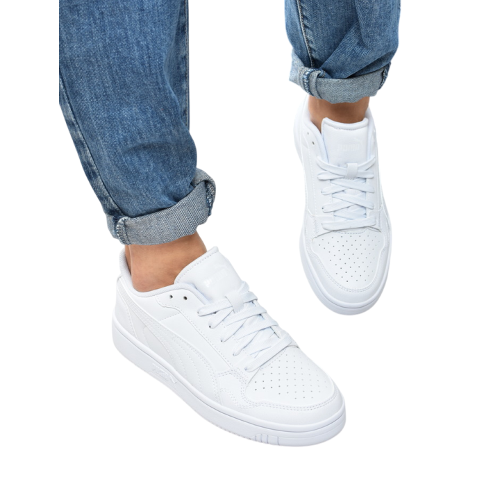 Obuwie młodzieżowe Puma 398993-02 Białe