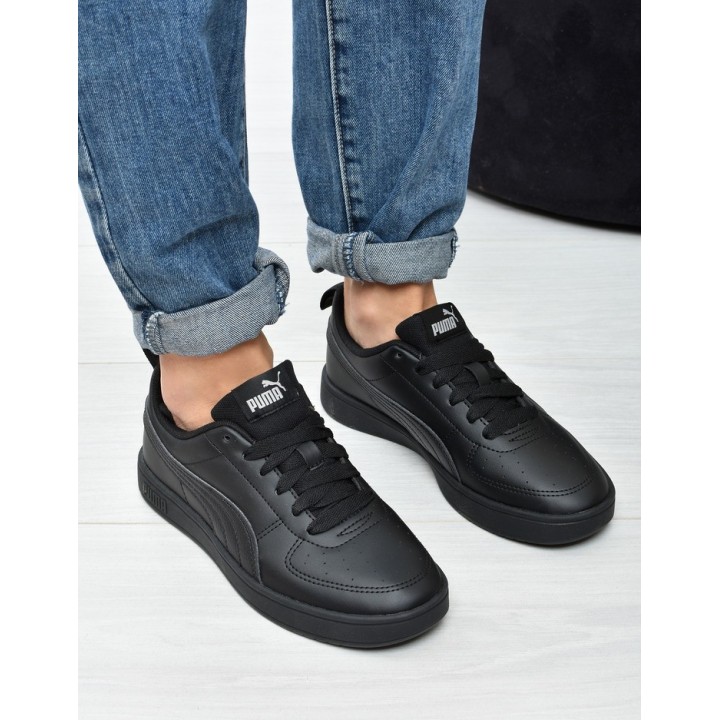 Obuwie młodzieżowe Puma 384311-02 Czarne