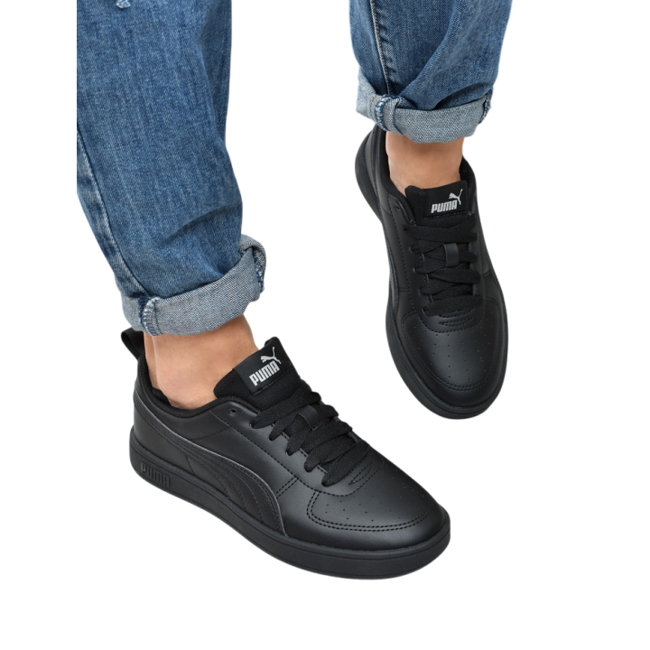 Obuwie młodzieżowe Puma 384311-02 Czarne