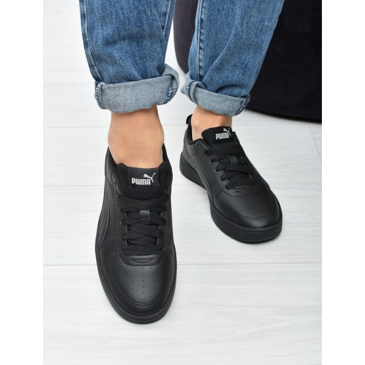 Obuwie młodzieżowe Puma 384311-02 Czarne