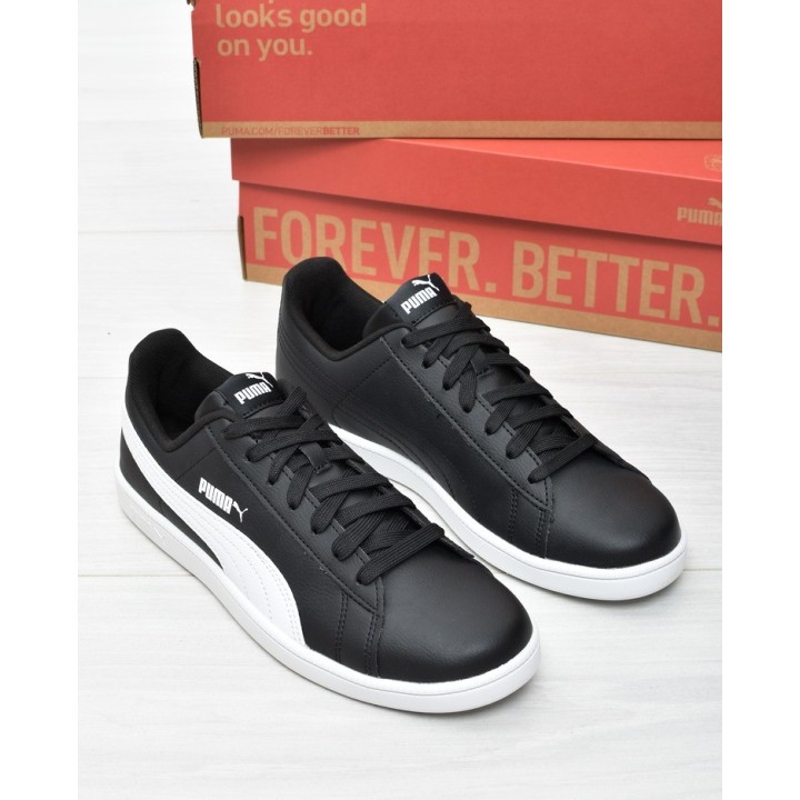 Obuwie męskie Puma 372605-01 Czarno-Białe