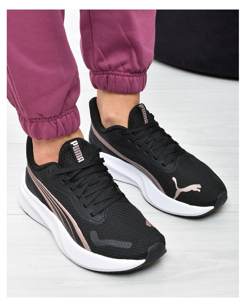 Obuwie damskie Puma 310778-18 Czarno-Różowe