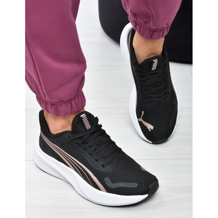 Obuwie damskie Puma 310778-18 Czarno-Różowe