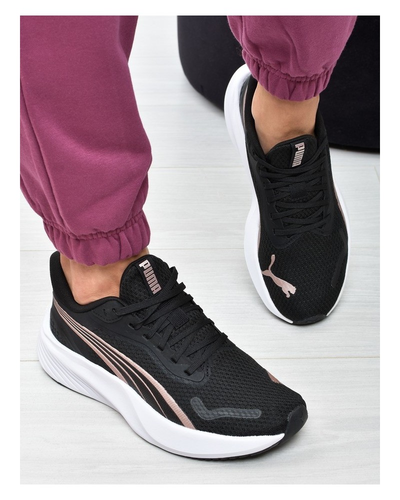 Obuwie damskie Puma 310778-18 Czarno-Różowe