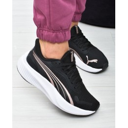 Obuwie damskie Puma 310778-18 Czarno-Różowe