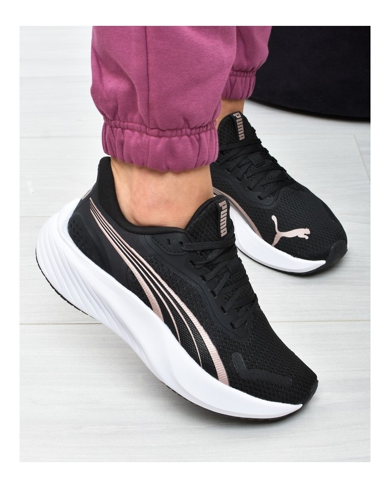 Obuwie damskie Puma 310778-18 Czarno-Różowe