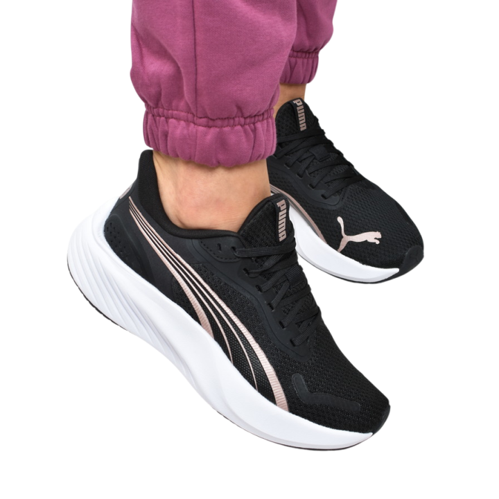 Obuwie damskie Puma 310778-18 Czarno-Różowe