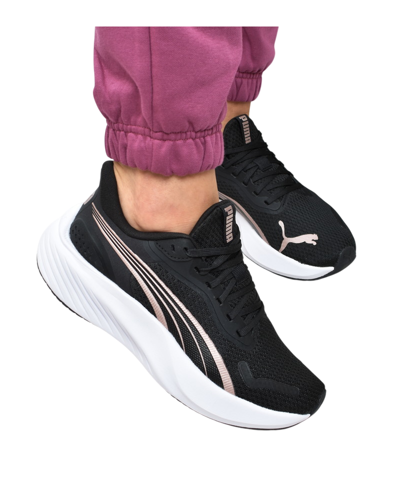 Obuwie damskie Puma 310778-18 Czarno-Różowe