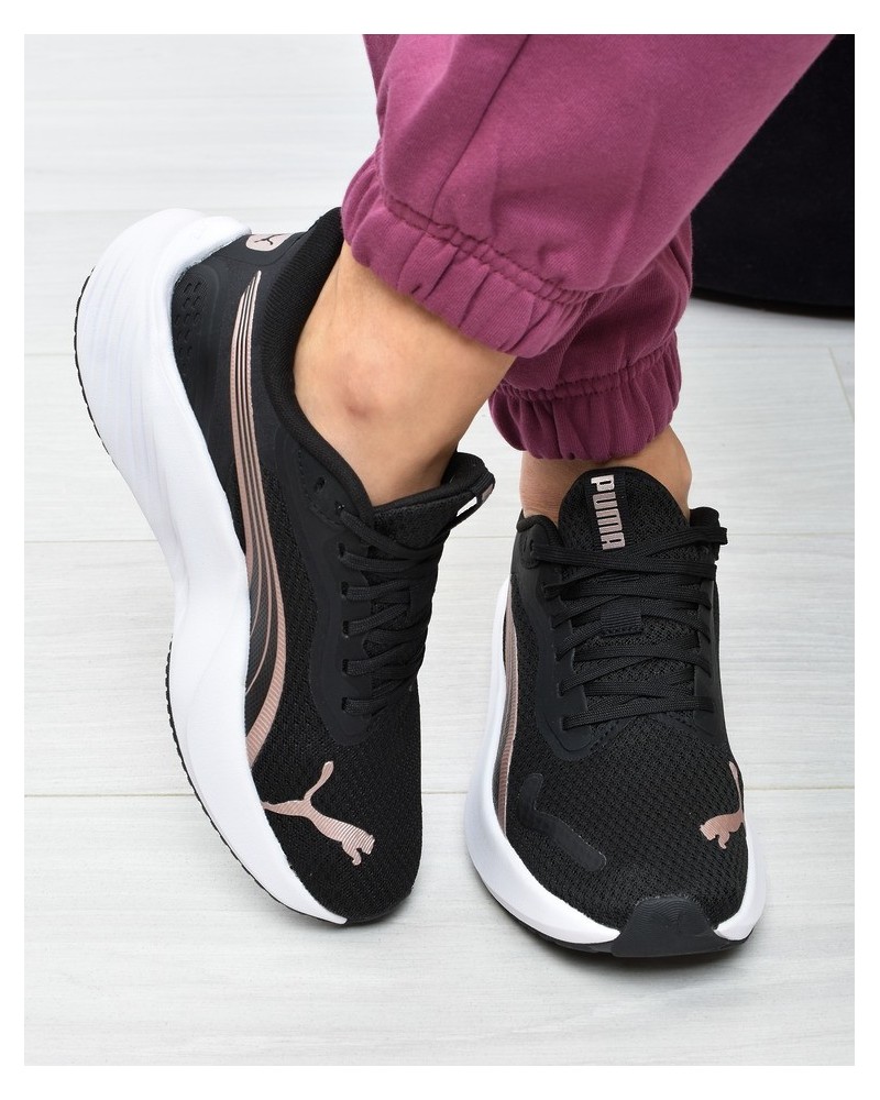 Obuwie damskie Puma 310778-18 Czarno-Różowe
