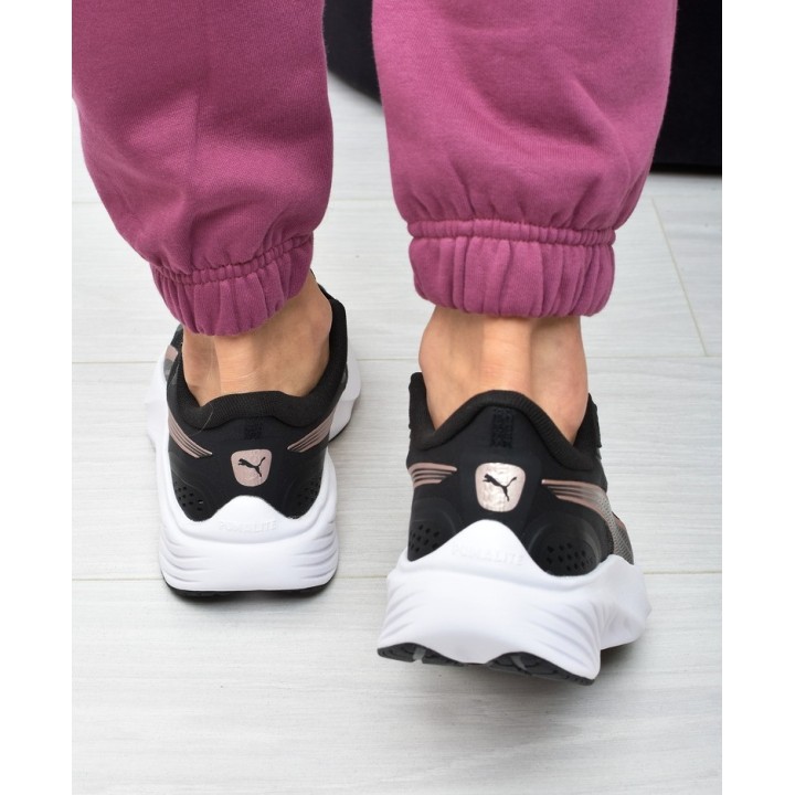 Obuwie damskie Puma 310778-18 Czarno-Różowe
