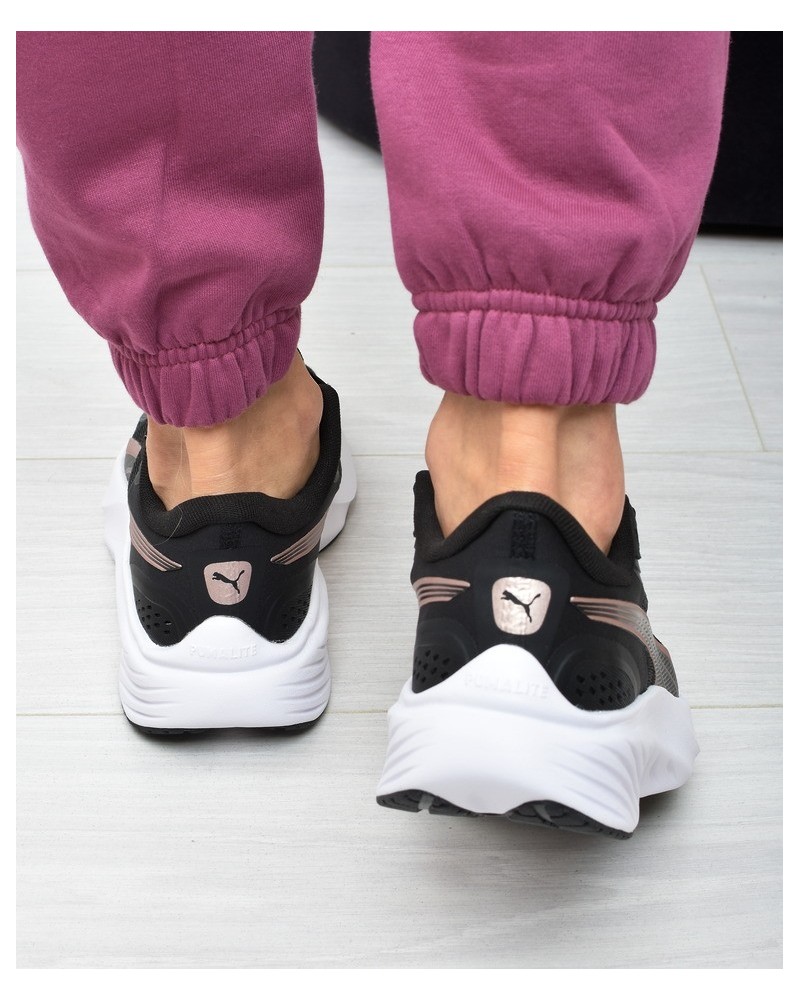 Obuwie damskie Puma 310778-18 Czarno-Różowe