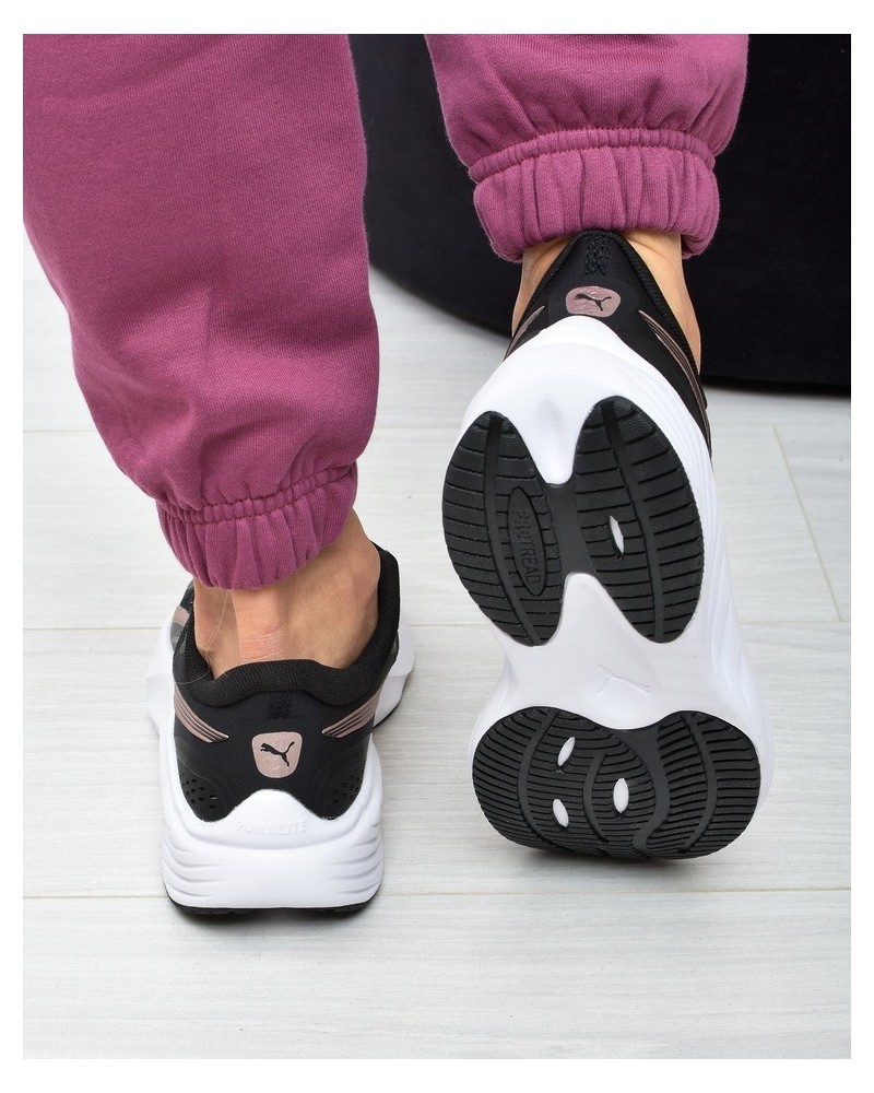 Obuwie damskie Puma 310778-18 Czarno-Różowe