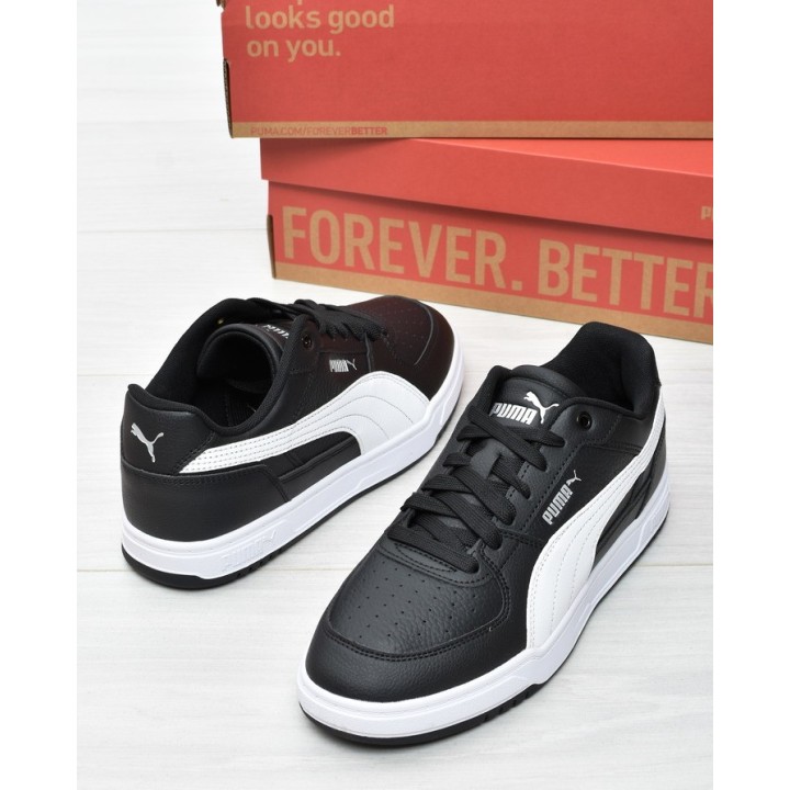 Obuwie męskie Puma 404484-03 Czarno-Białe