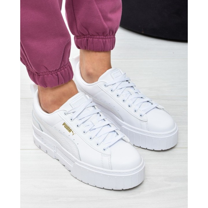 Obuwie damskie Puma 384209-01 Białe