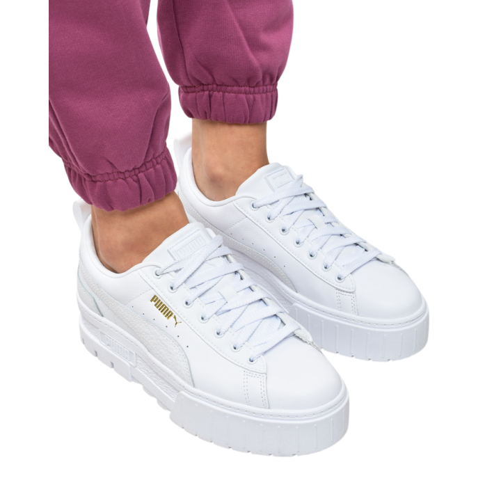 Obuwie damskie Puma 384209-01 Białe