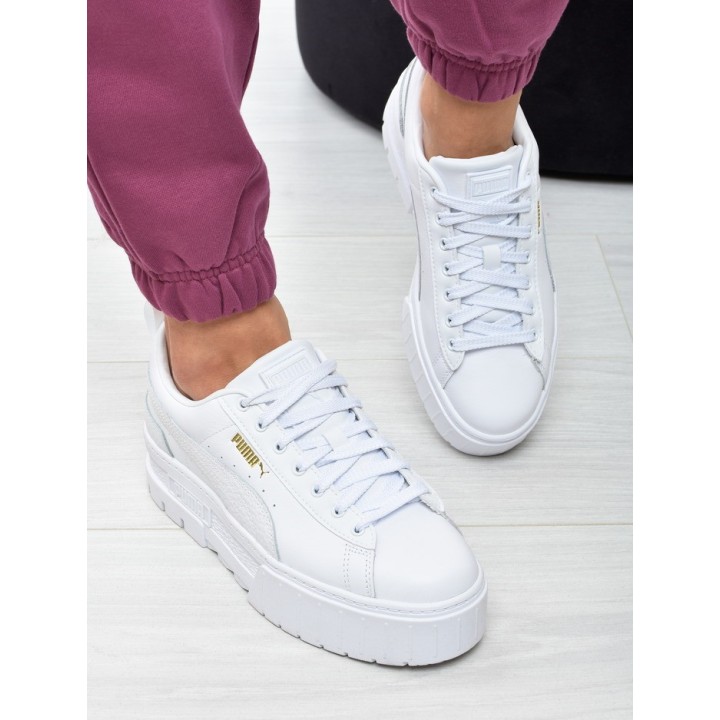Obuwie damskie Puma 384209-01 Białe