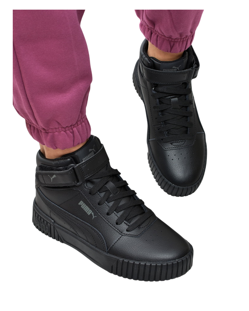Obuwie młodzieżowe Puma 385851-01 Czarne